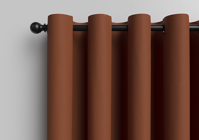 Ascot, Terracotta - Made to Measure Curtains - Image 12